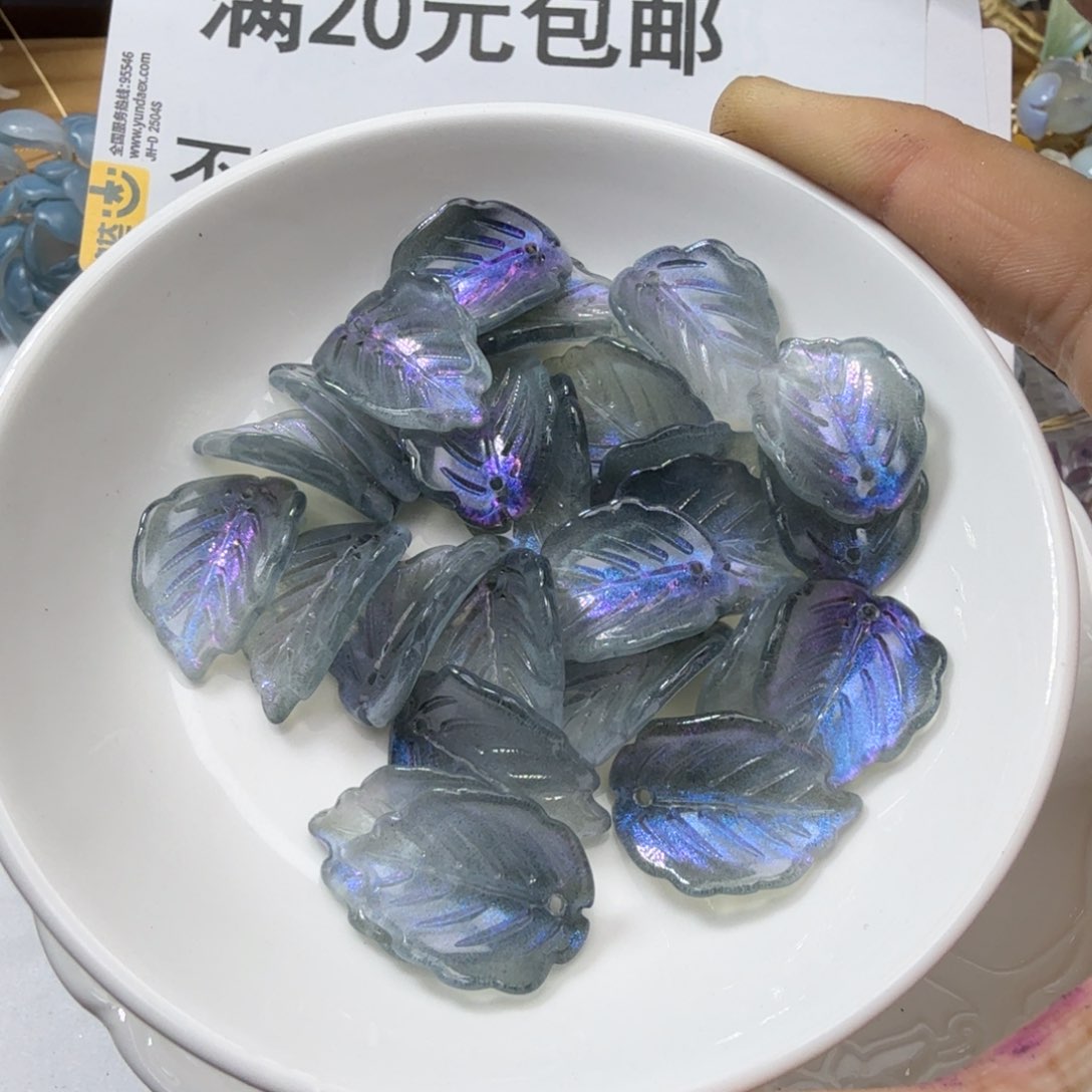 玻璃70号 立体草莓叶