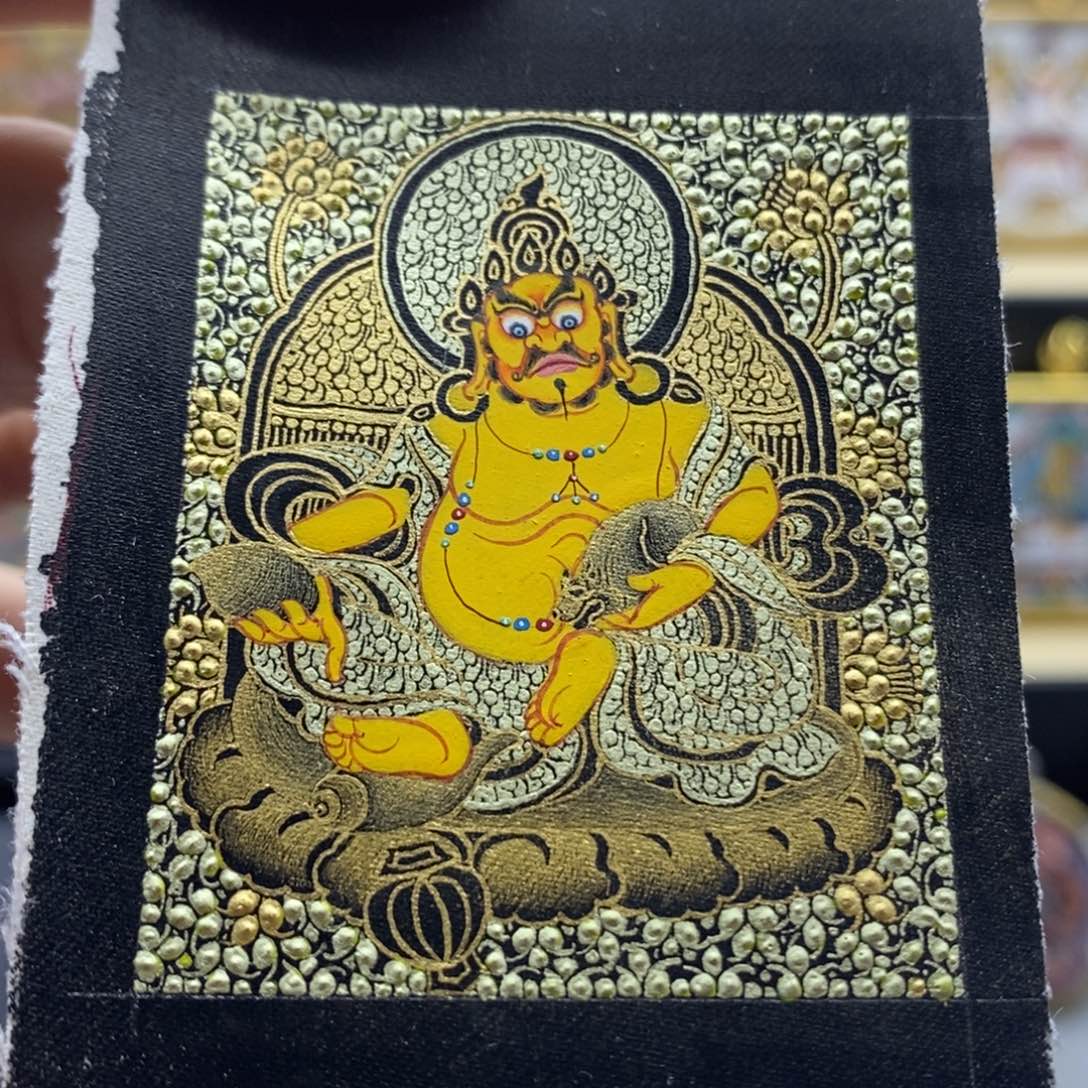青海热贡精工黄财神
