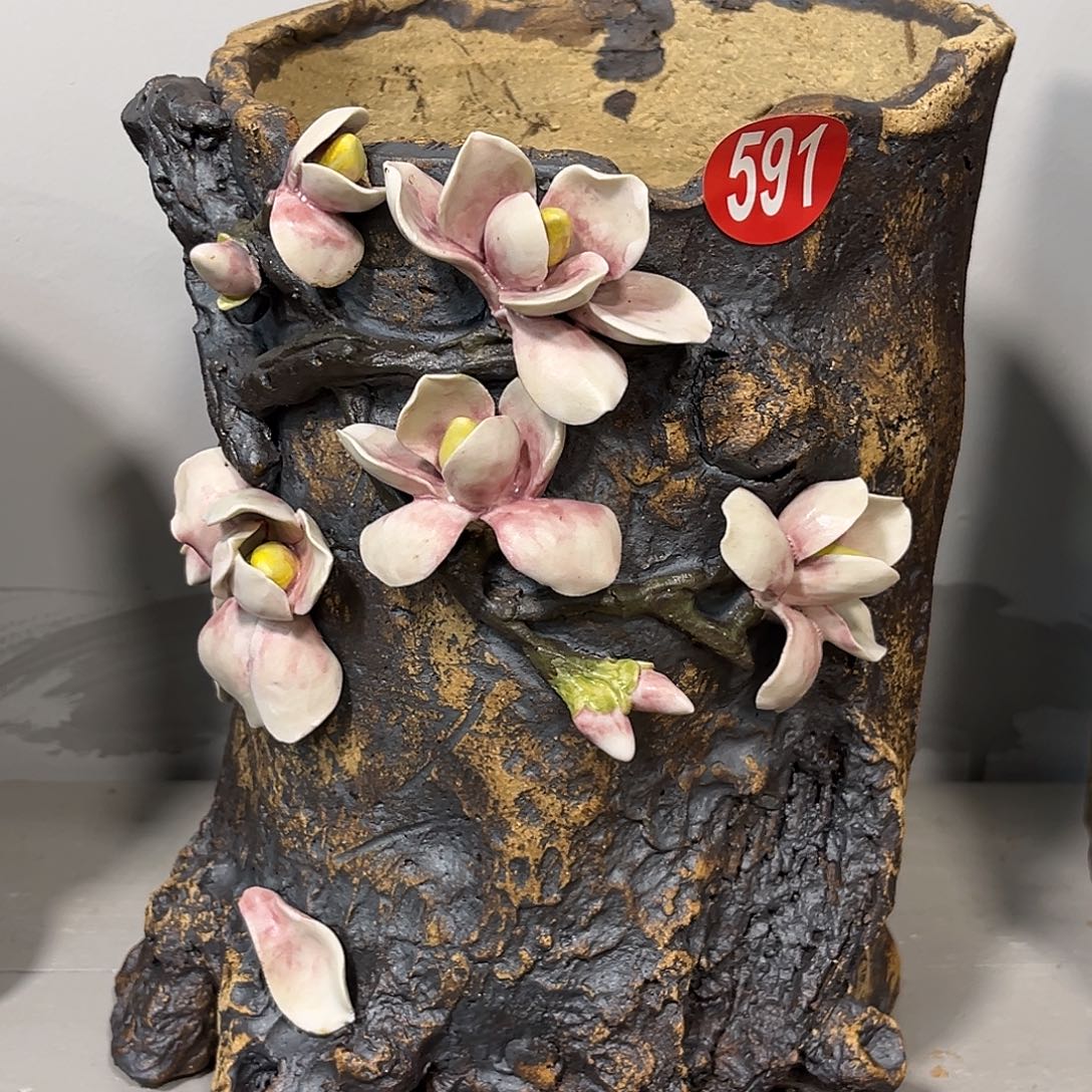 591 号陶然花器多肉植物手工花盆