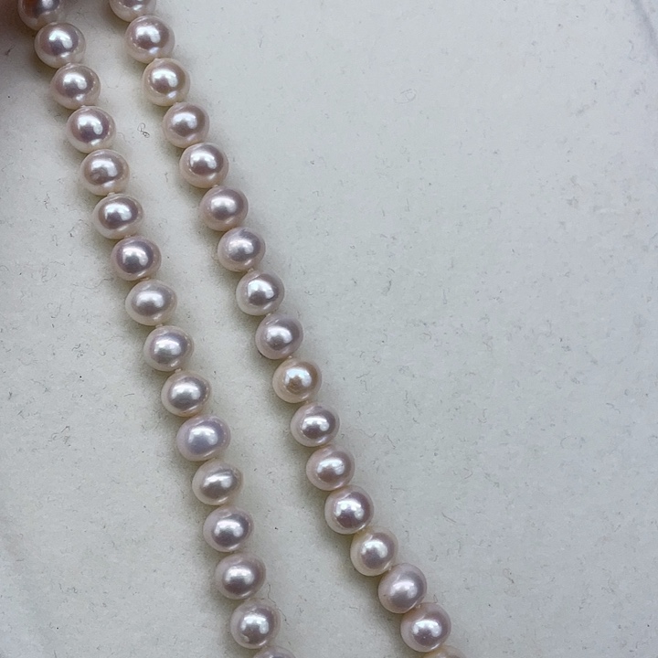 淡水珍珠颈饰未镶嵌➕8.9极光天女粉