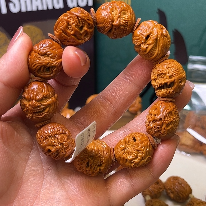 手串/手链橄榄核橄榄核纯手工@@ 向死07