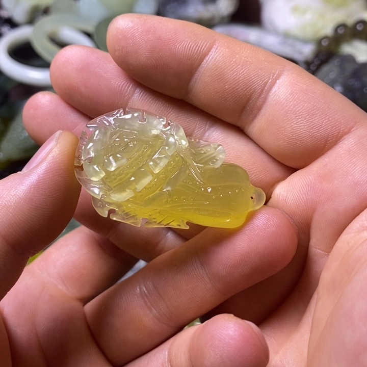 岫玉岫玉挂件未镶嵌