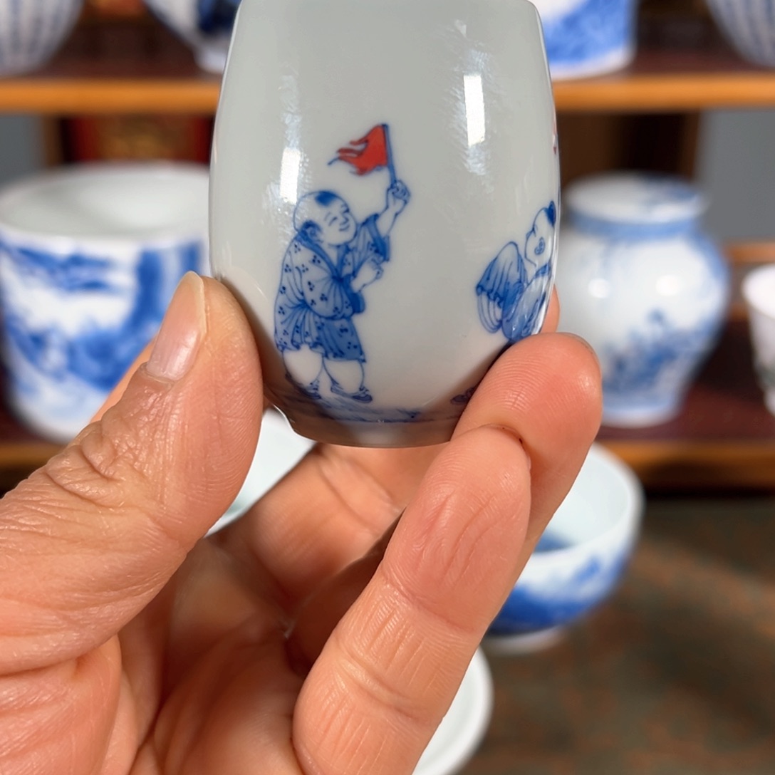 【闪购商品】枕**雨聚瀾堂童子主人杯