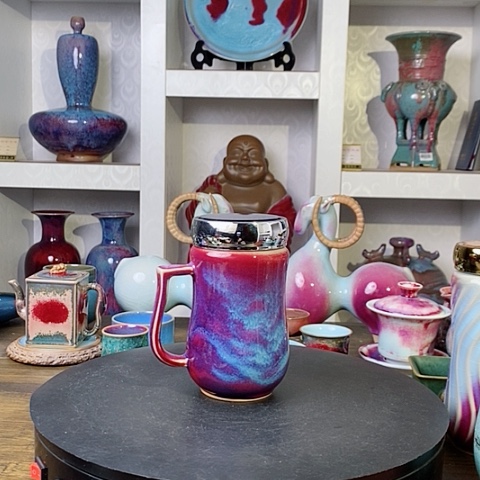 摆件禹州神后钧瓷原产地~