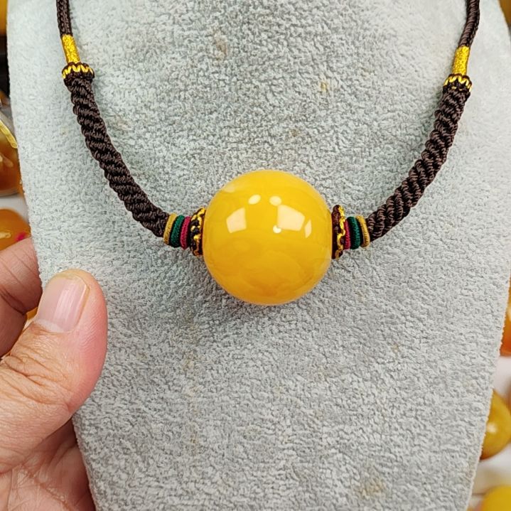 蜜蜡吊坠(赠链)未镶嵌