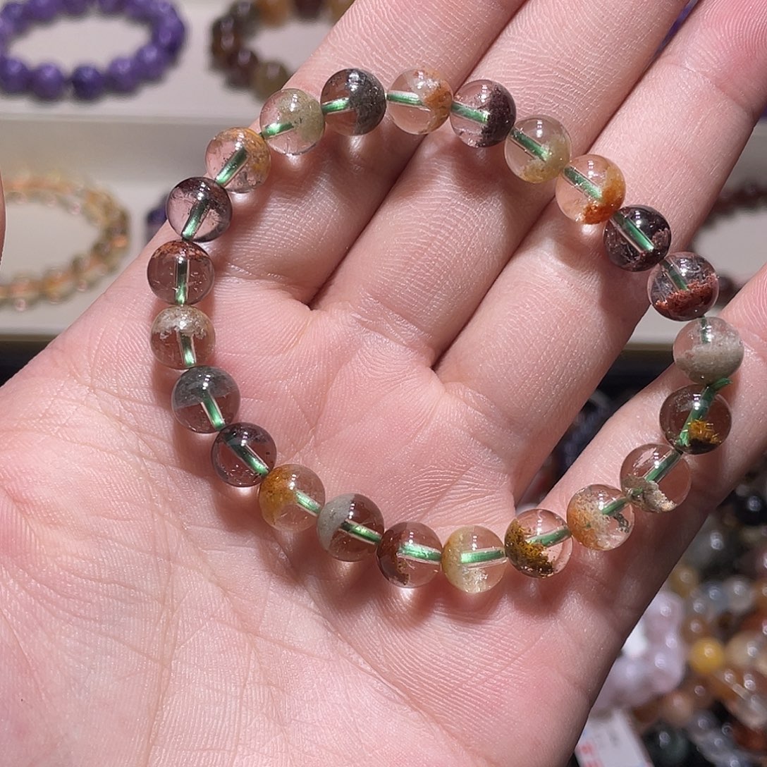 水晶手链未镶嵌四季幽灵8.4