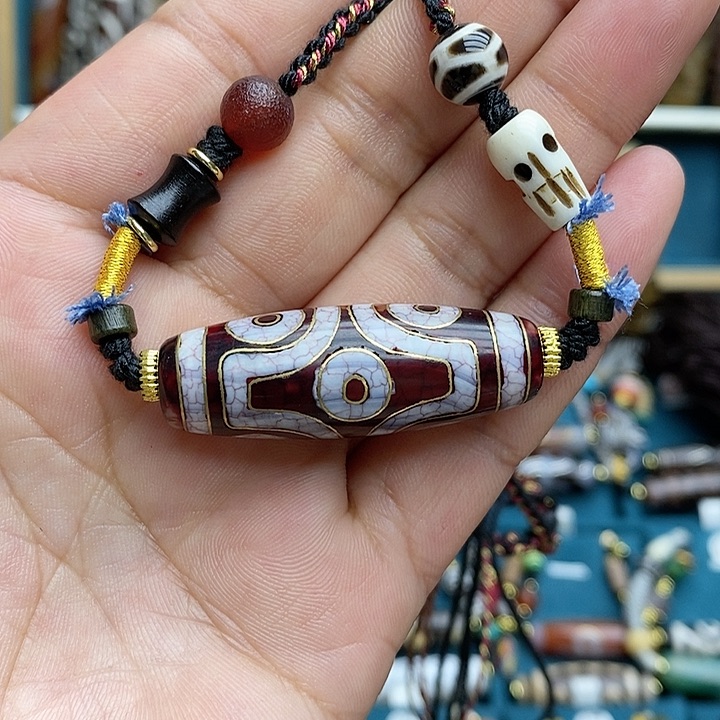 玛瑙/玉髓颈饰合金