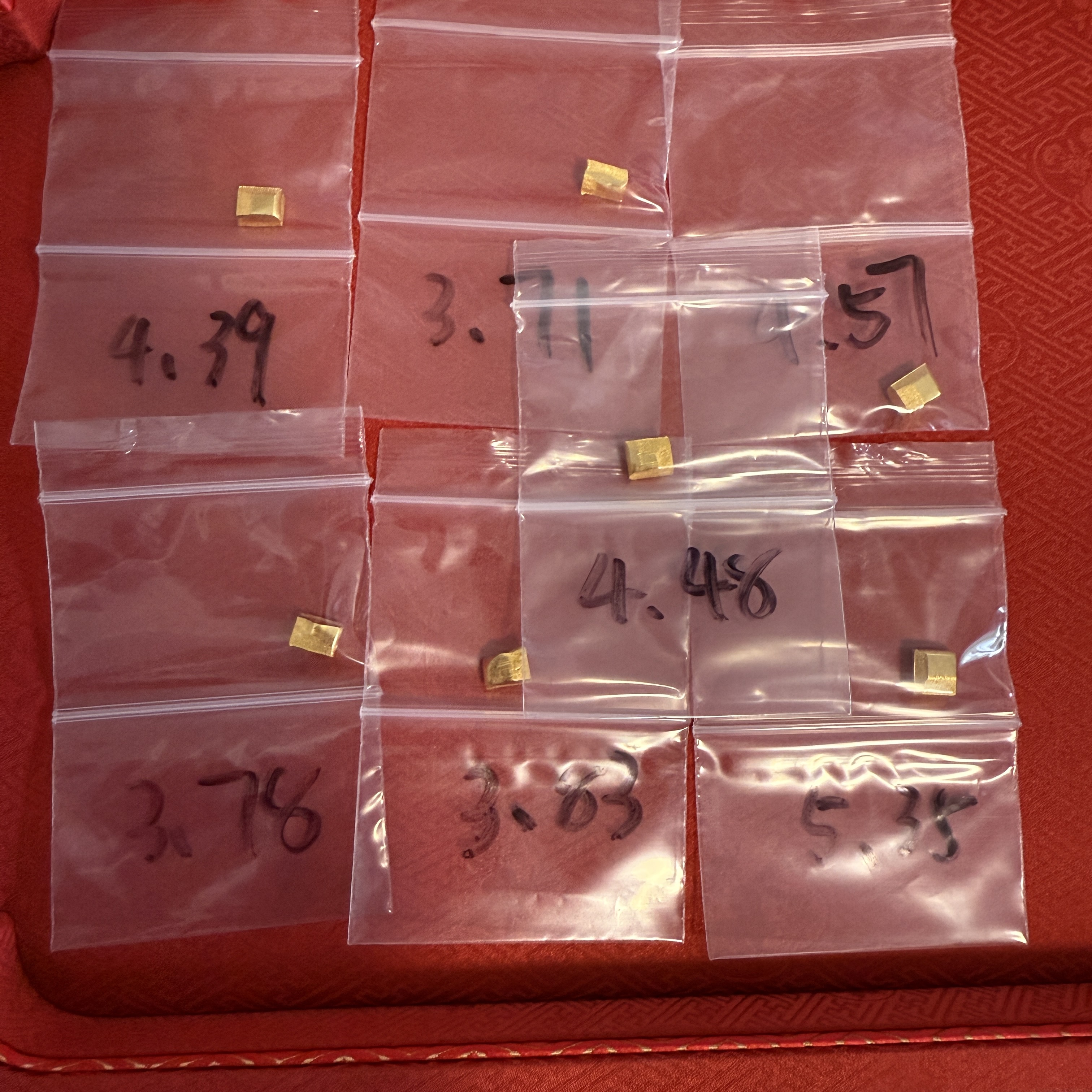 【不包邮 特惠小金块】不退换 足金999 多样性发一！ （重量±0.02）