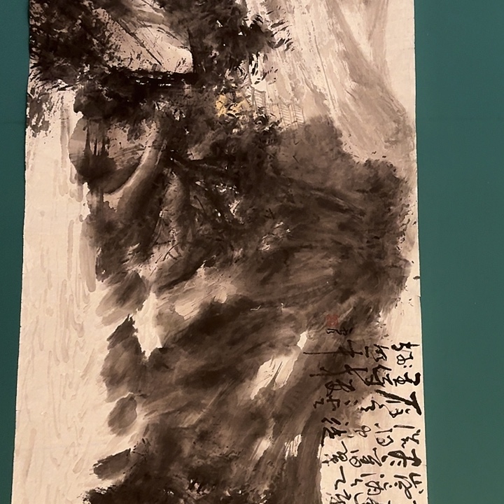 国画雷公老师作品画作