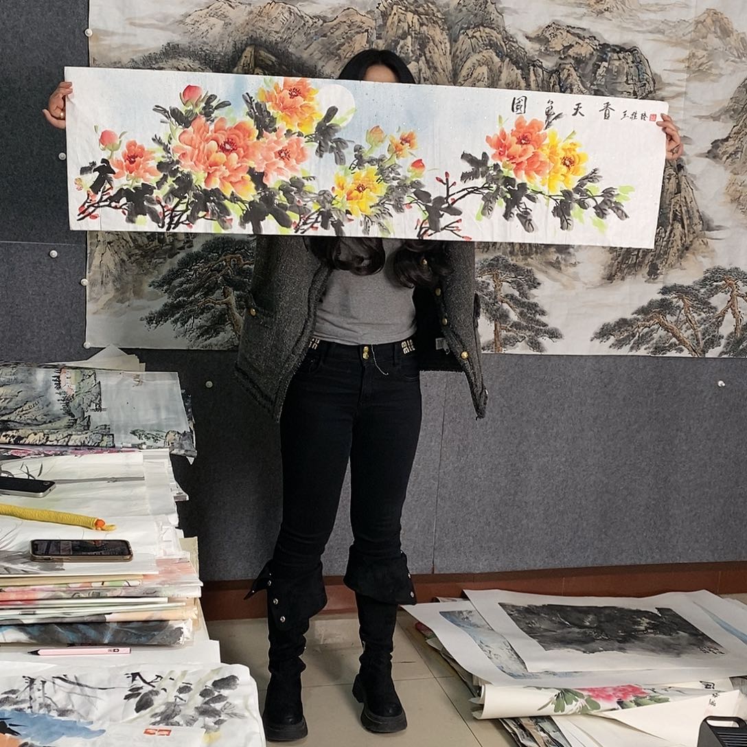 国画手写手绘国画作品14