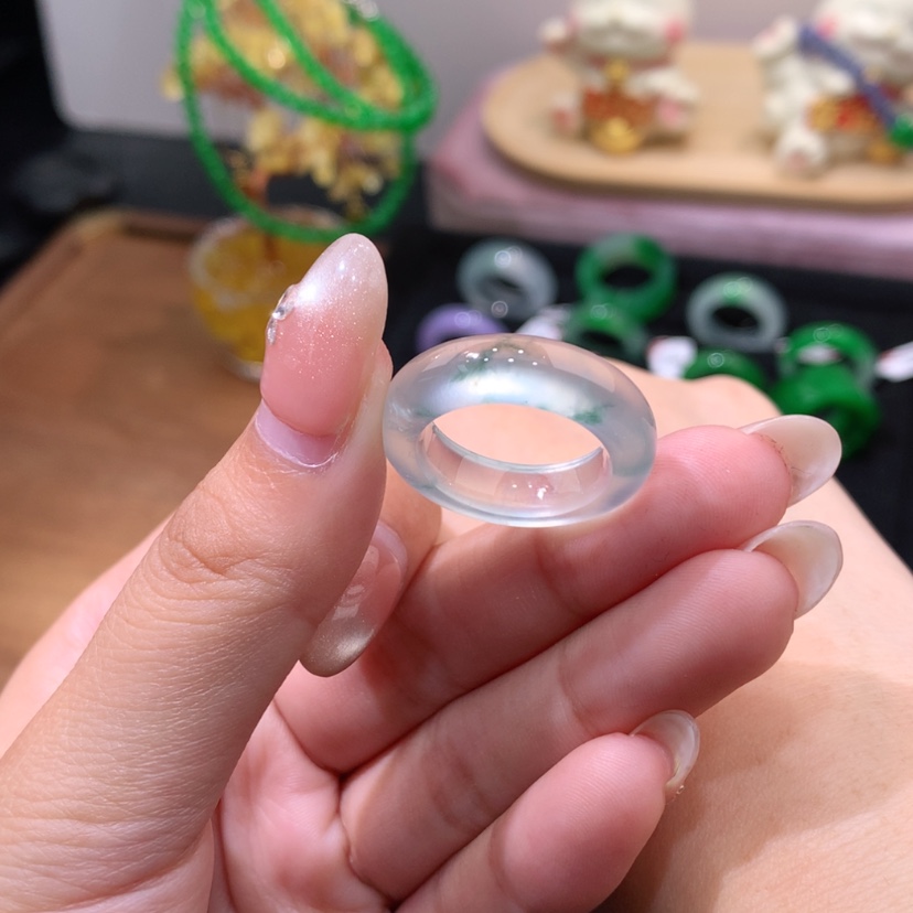 【闪购商品】未镶嵌戒指翡翠12-13号