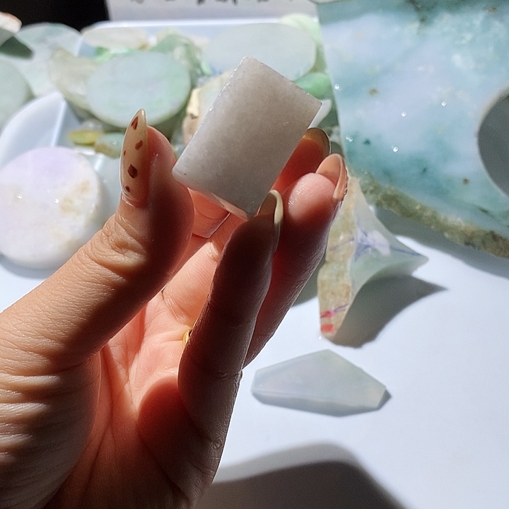 翡翠散珠天然翡翠