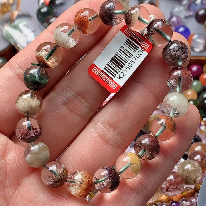 水晶手串未镶嵌天然