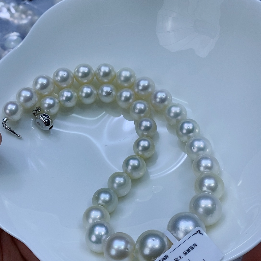 海水珍珠颈饰银S925镶嵌