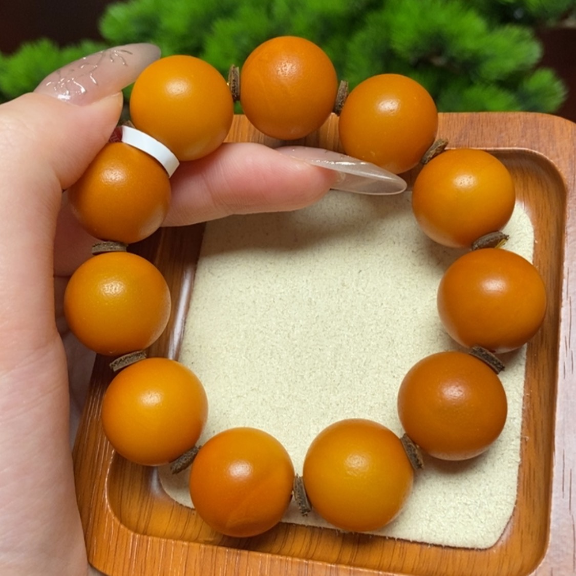 【闪购商品】未镶嵌蜜蜡手链手串