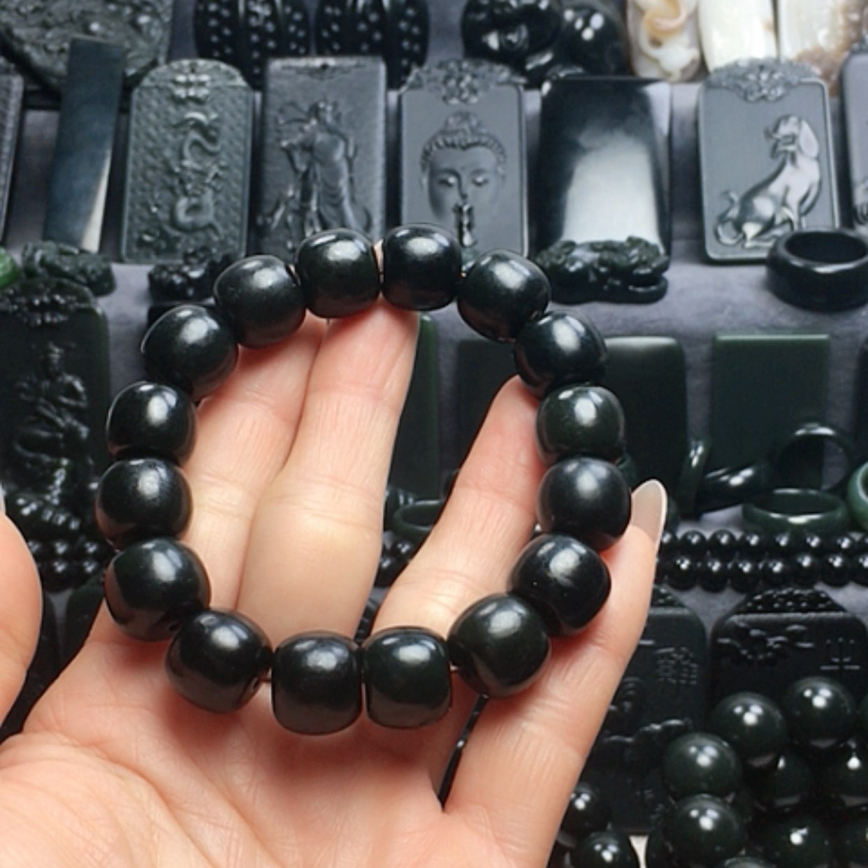 【闪购商品】和田玉手串未镶嵌