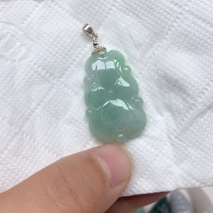 颈饰未镶嵌翡翠天然缅甸翡翠a货