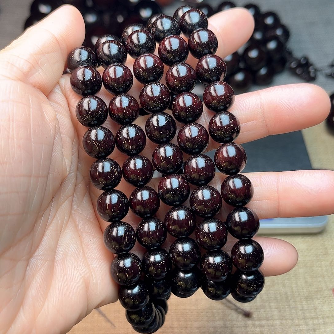 檀香紫檀（小叶紫檀）1.0 108颗 