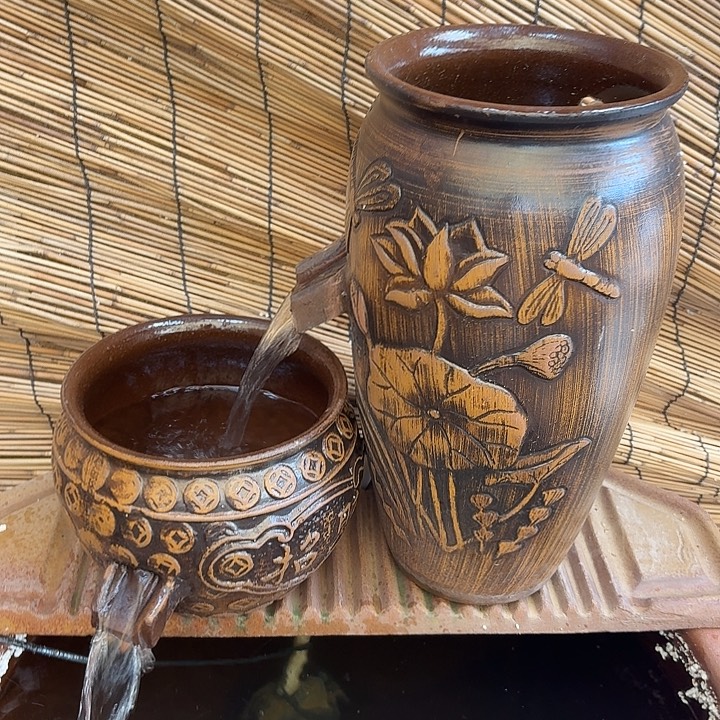 粗陶口径19/39，20/16进水口2.5厘米