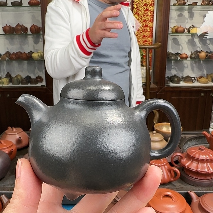 紫砂茶壶三足乳鼎