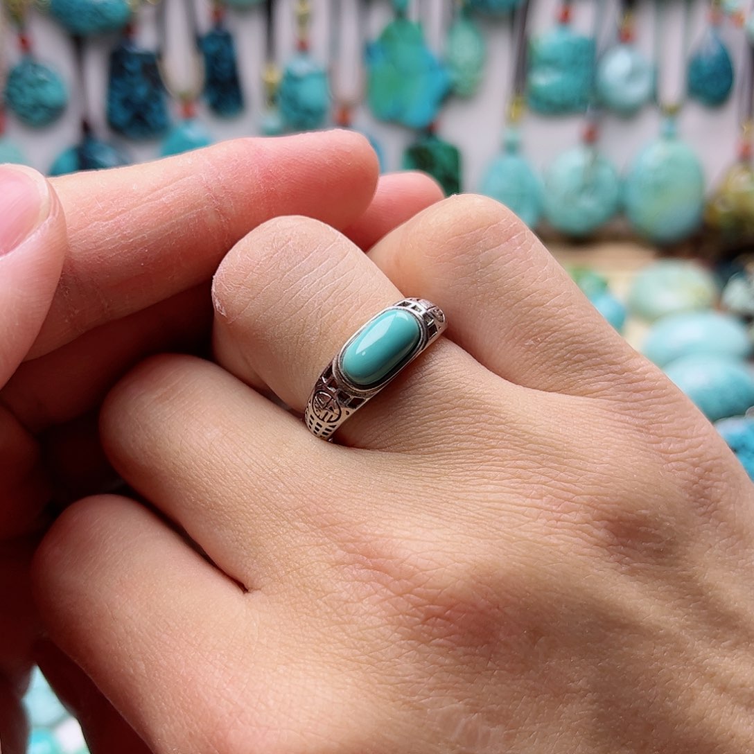 绿松石珠宝奇石未镶嵌