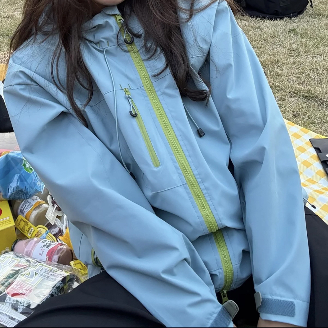 秋冬户外防水防风三合一冲锋衣外套男女同款登山夹克（摇粒绒内胆）