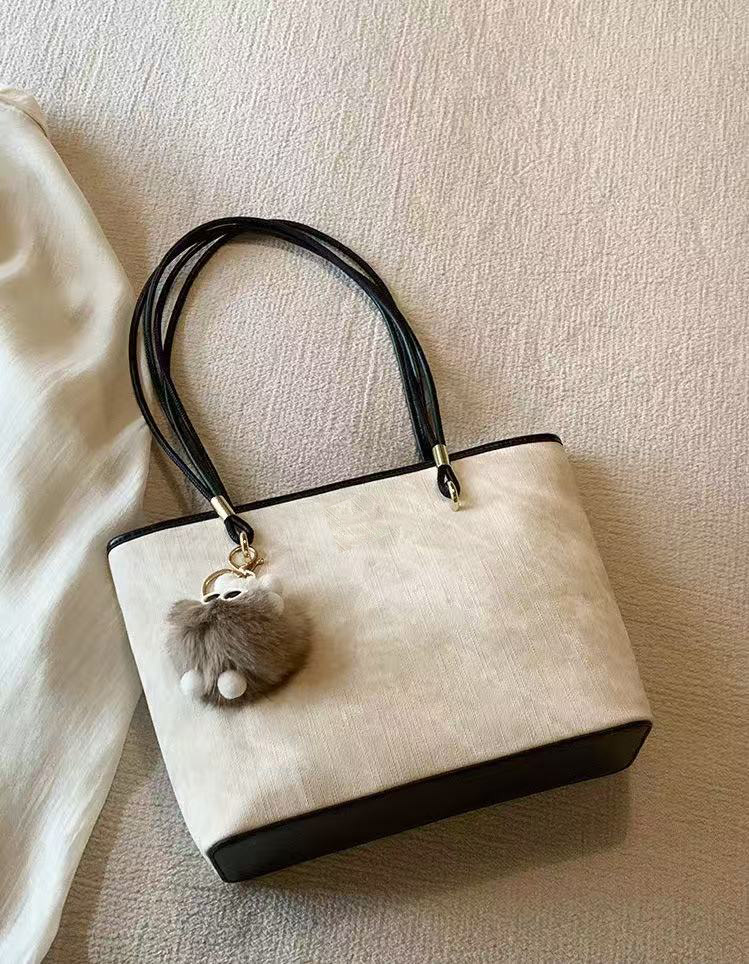 2025新款高级托特包单肩轻奢时尚百搭容量刚好适合所有场合