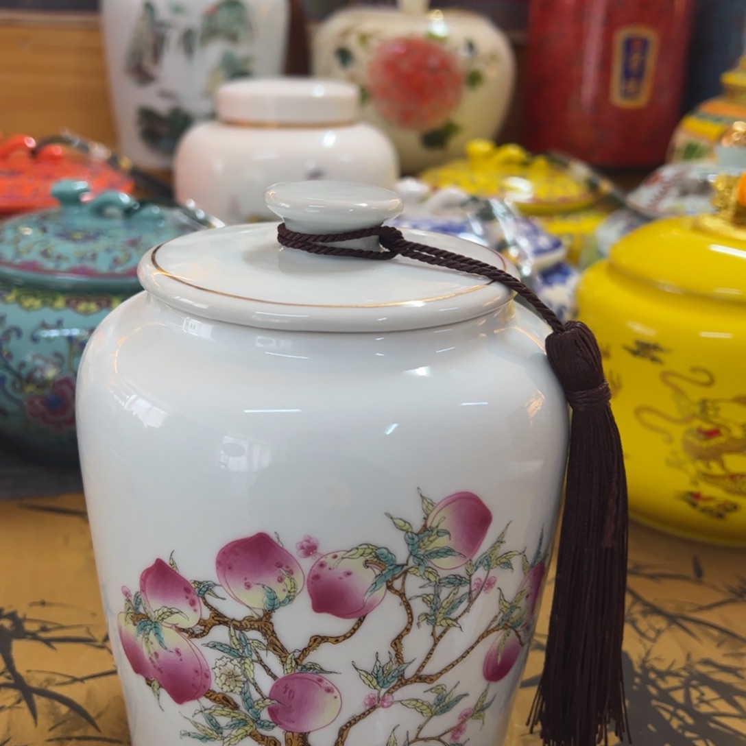 高端款家用茶叶罐
