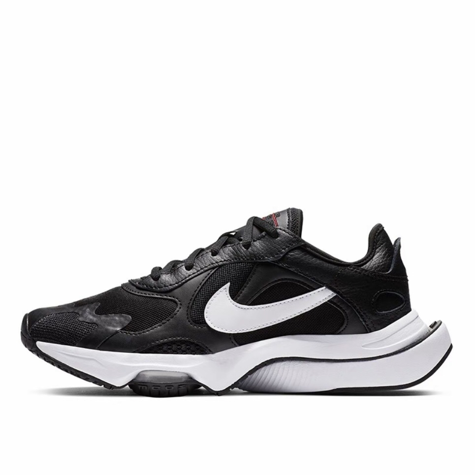 Nike防滑耐磨透气包裹性轻便低帮休闲跑步鞋女款 黑白CK2950-002