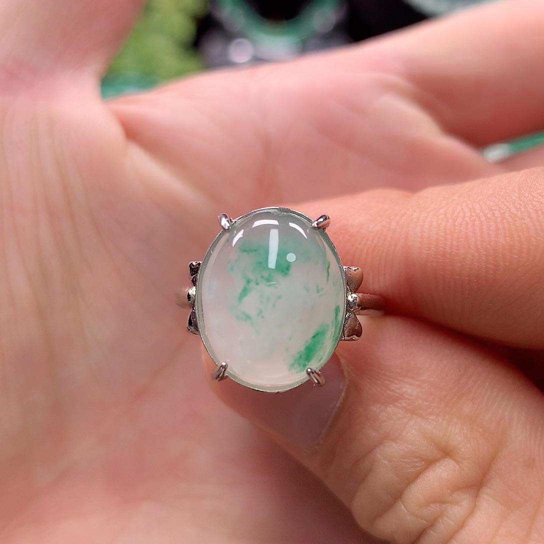 石英质玉戒指未镶嵌