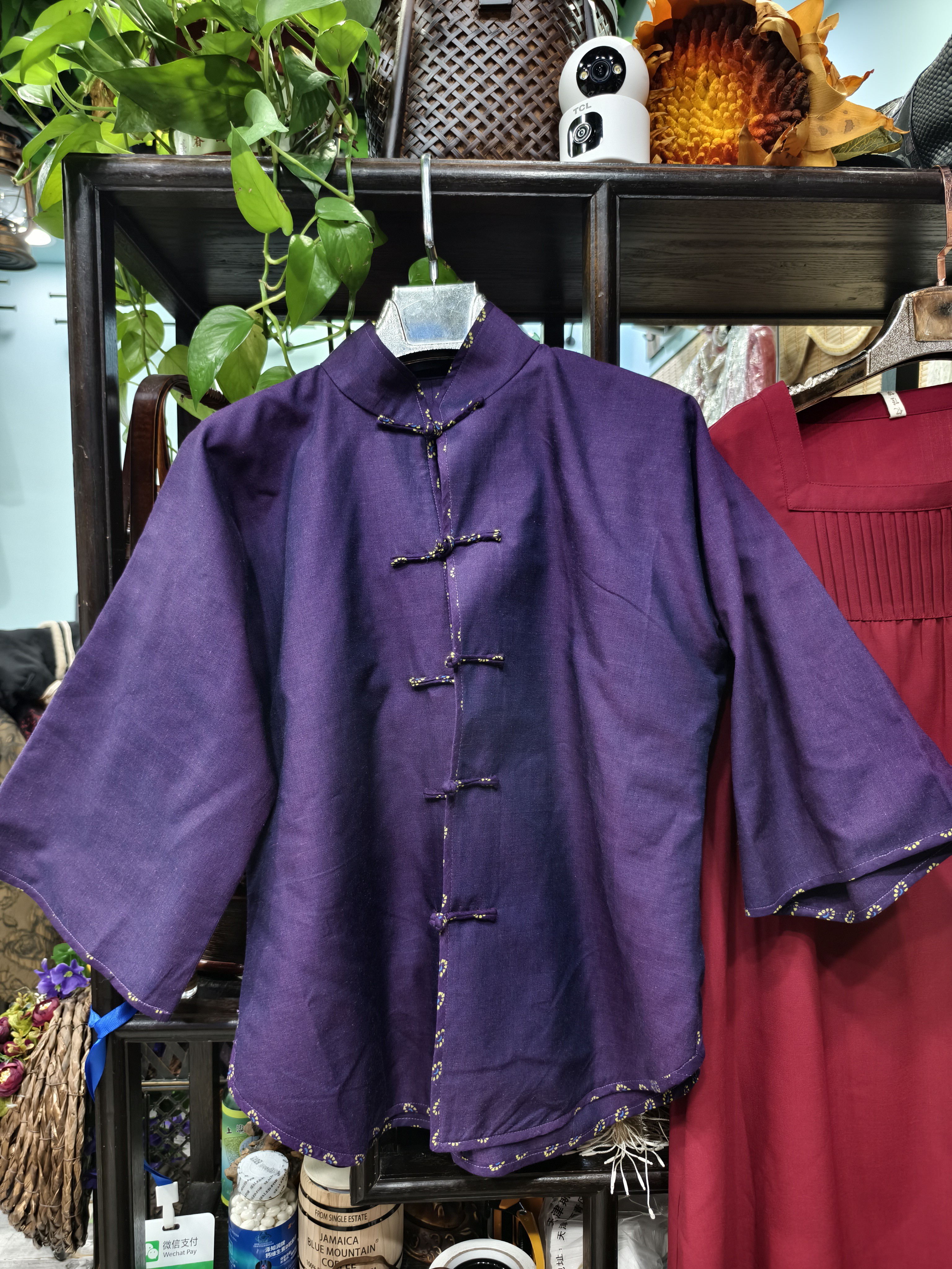 黄姐私人定制设计款新中式对襟