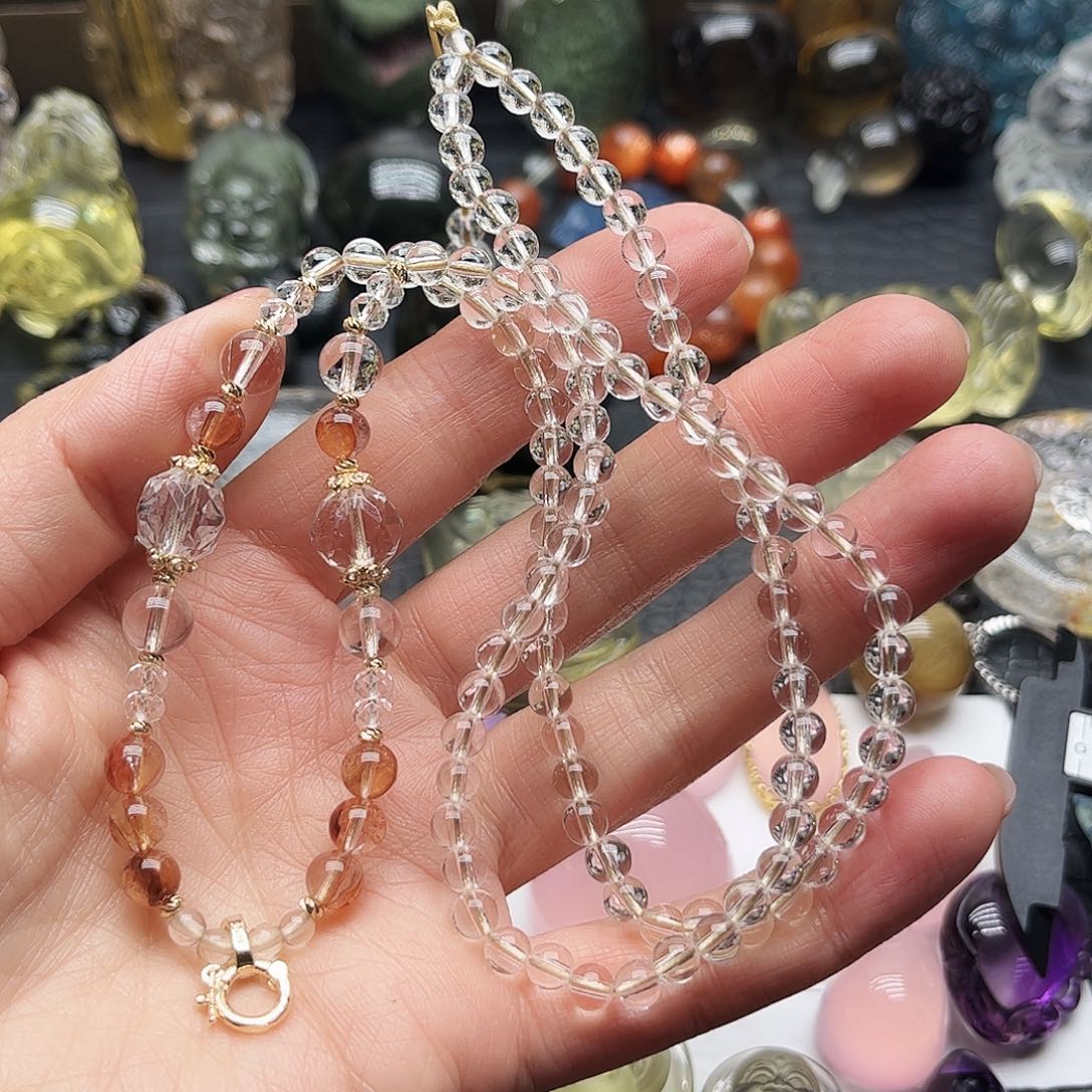 水晶吊坠(不含链)未镶嵌青*檬