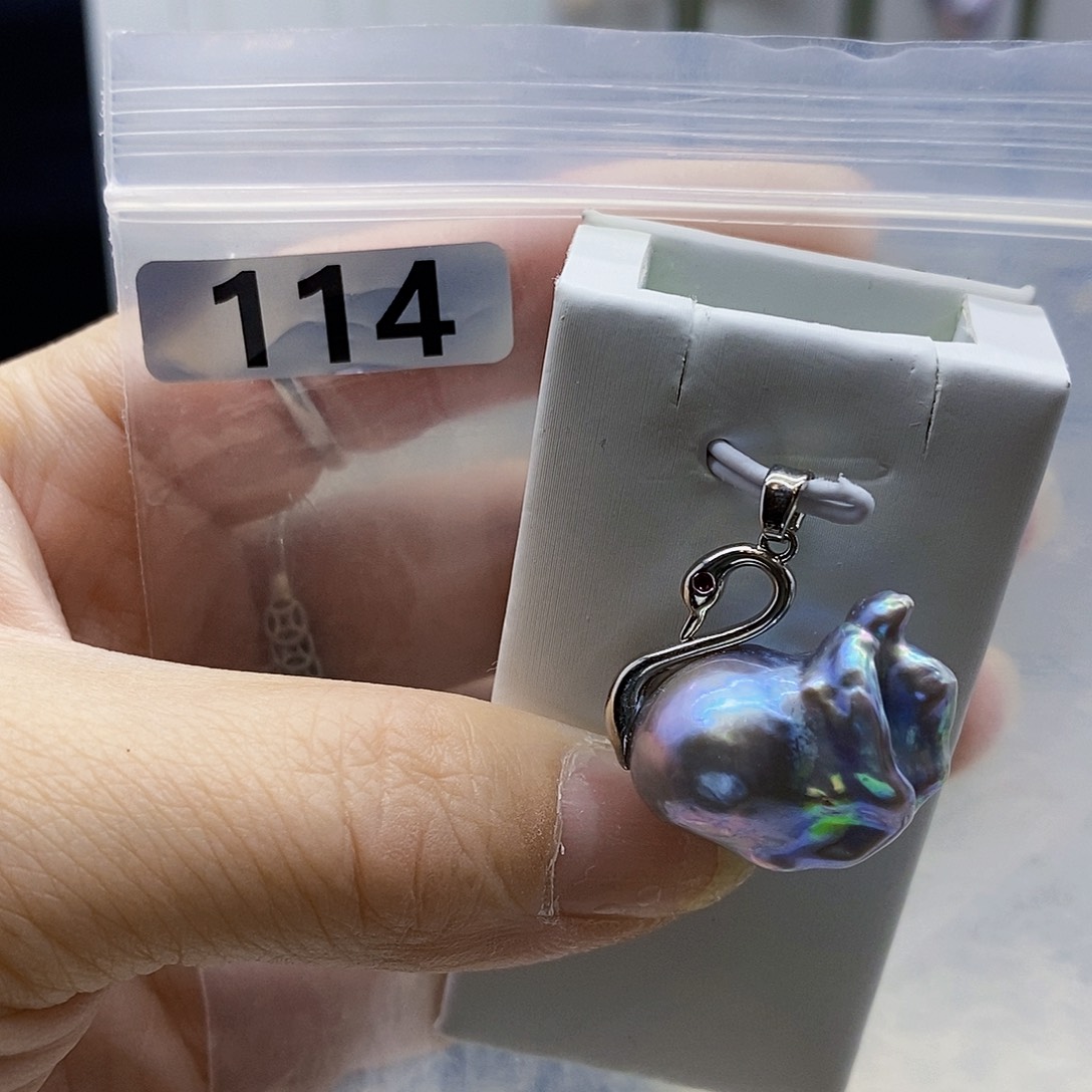 颈饰合金淡水珍珠