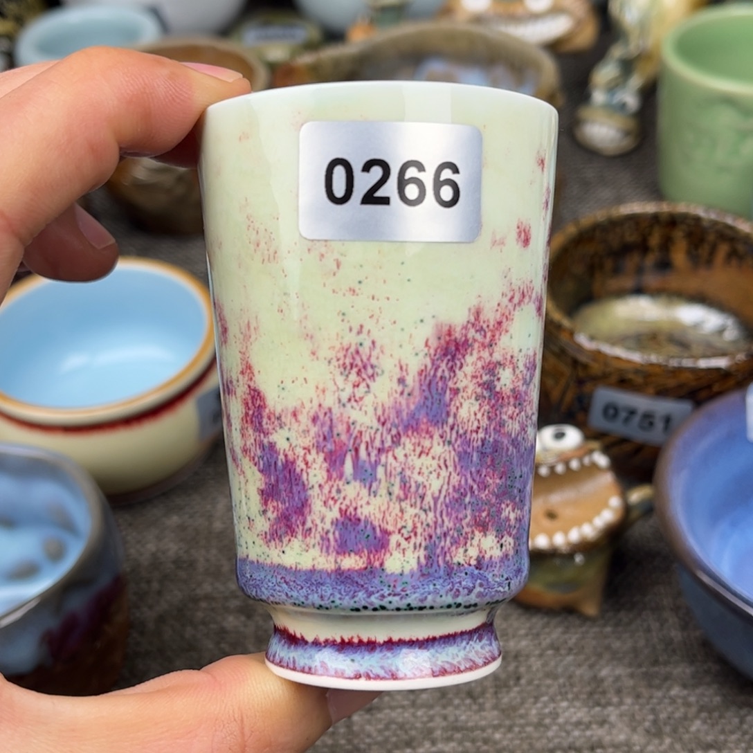 钧瓷杯子窑口自播原矿钧瓷14