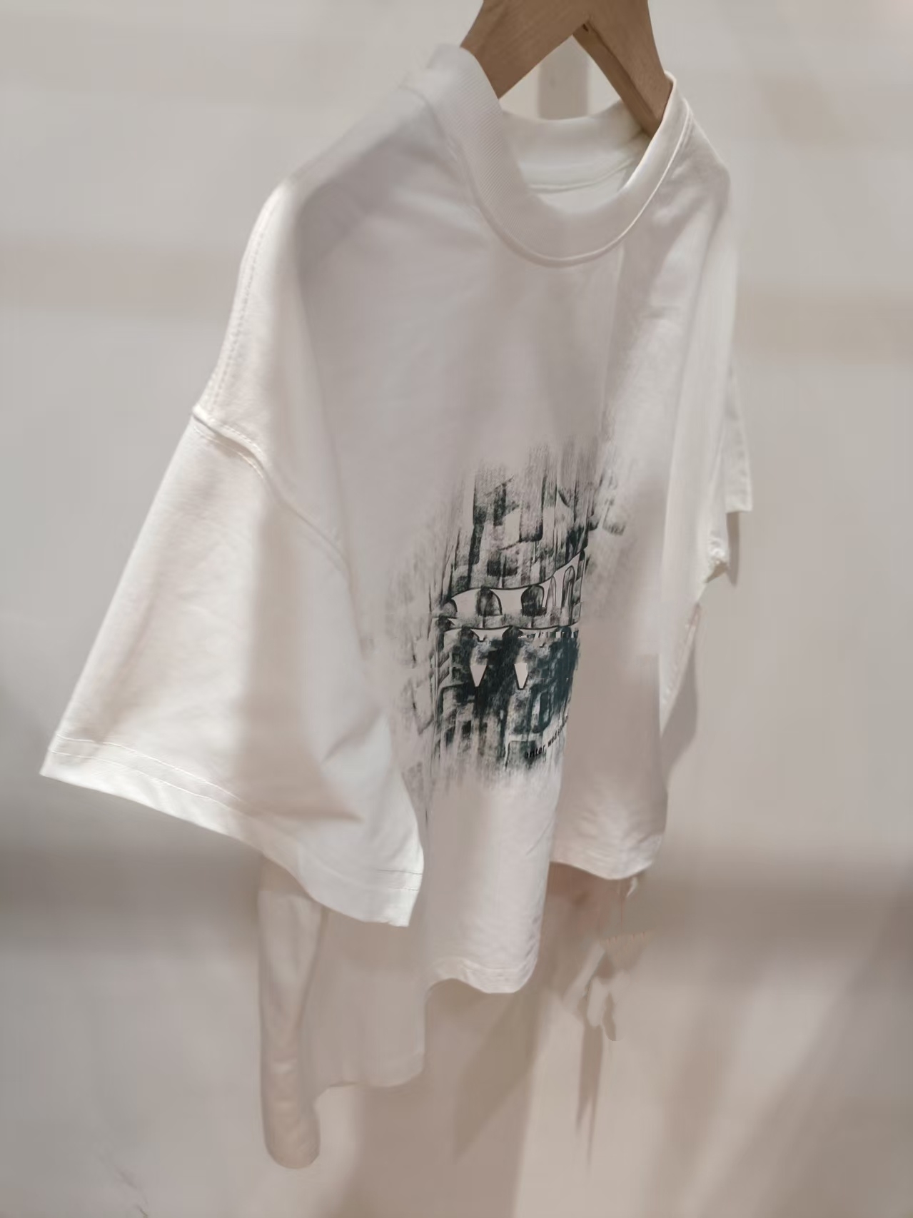 夏季新款T恤宽松圆领时尚杰3376百搭夏季短袖