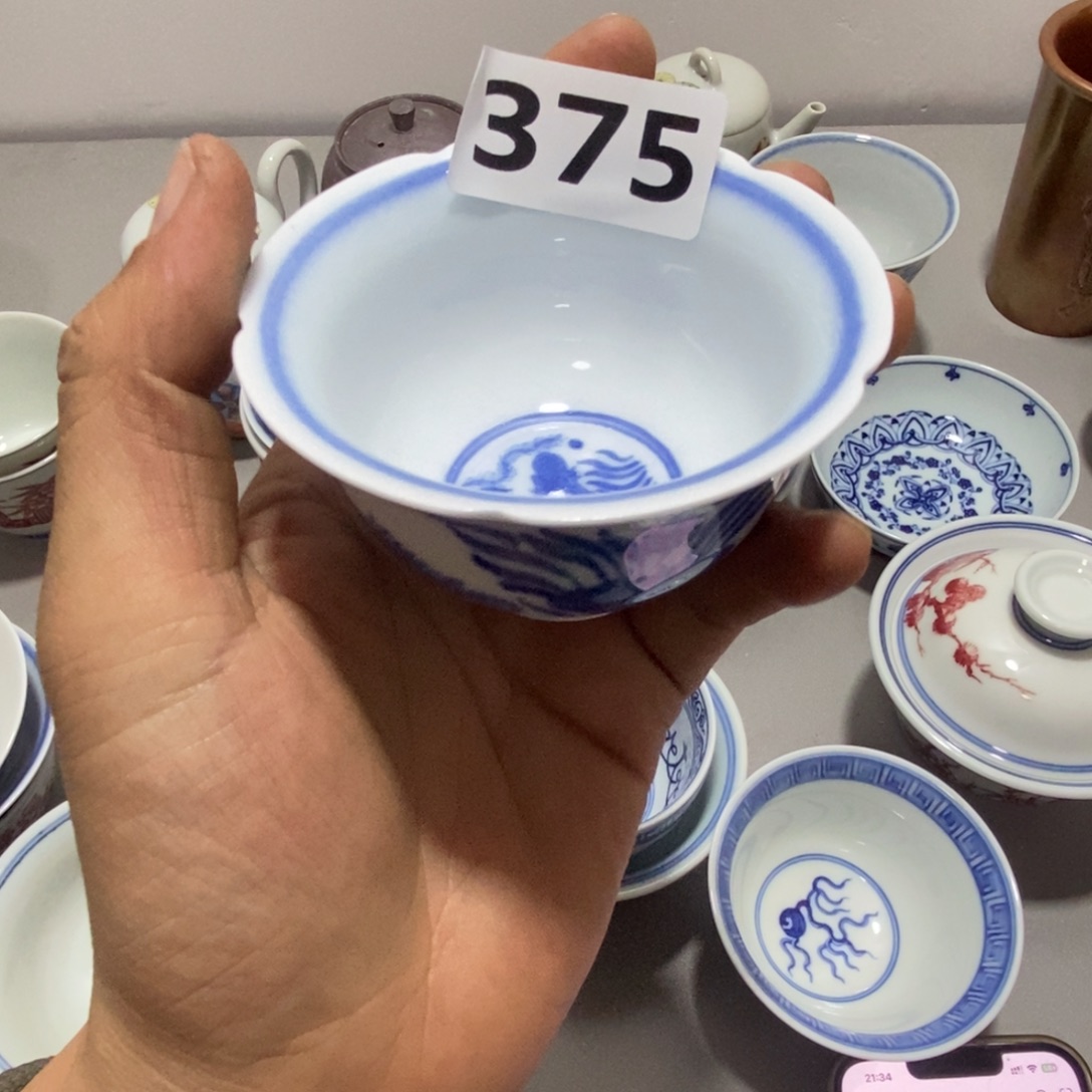 青花陶瓷手绘景德镇陶瓷