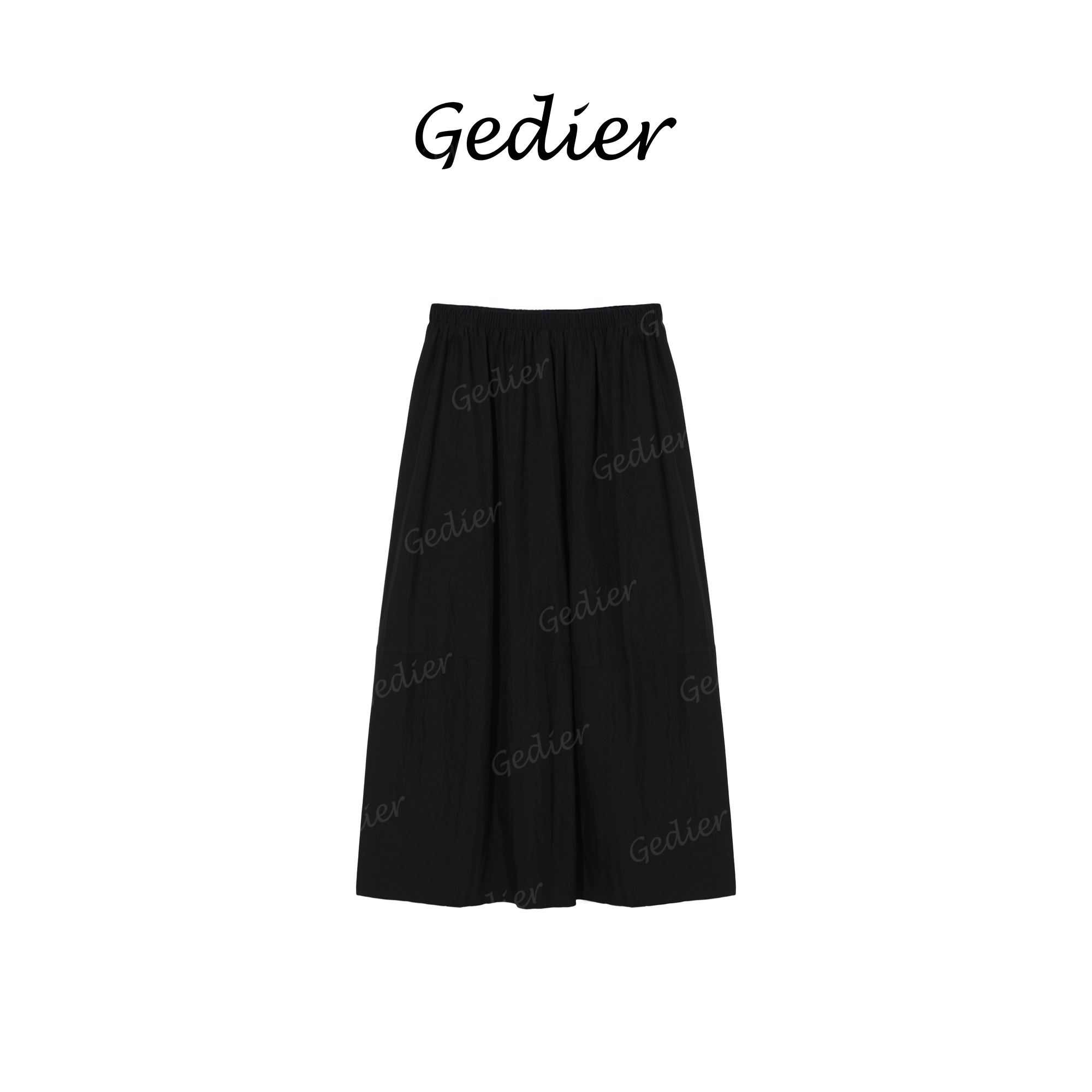 【歌蒂尔】时尚设计半长裙 EG520677针织轻奢高腰夏季