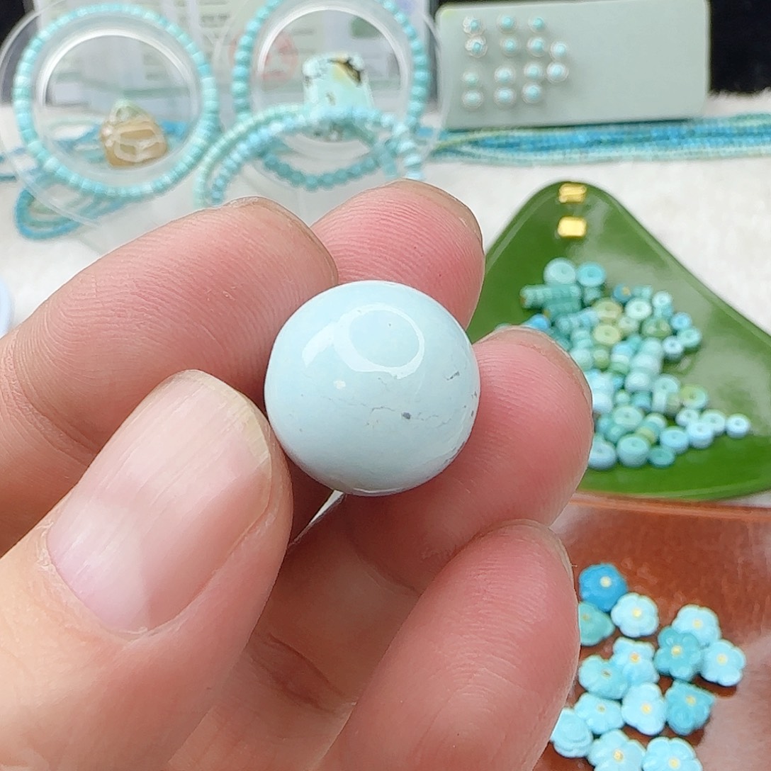 绿松石未镶嵌配饰