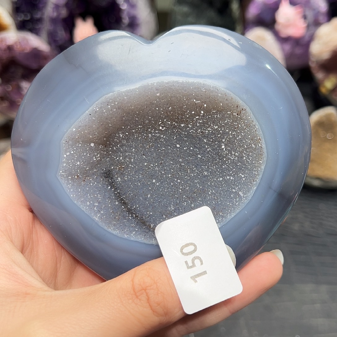紫晶珠宝半成品未镶嵌