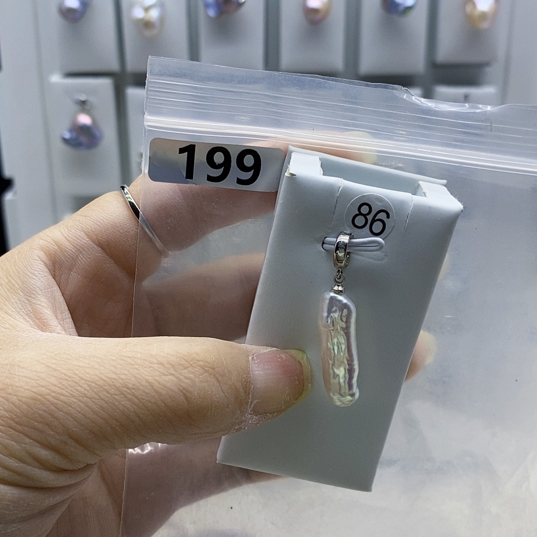 吊坠(不含链)合金淡水珍珠