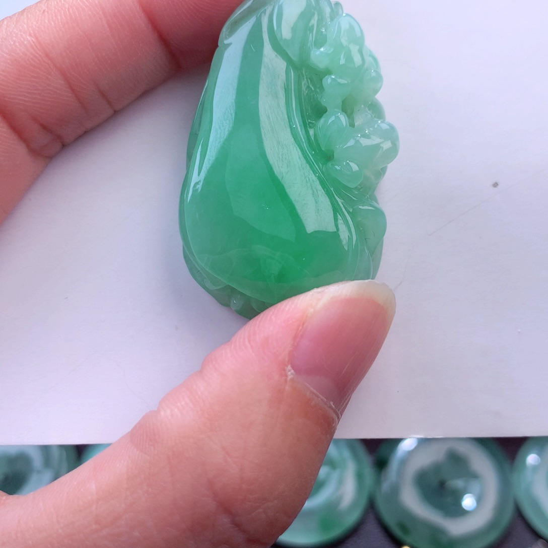 翡翠吊坠(不含链)未镶嵌