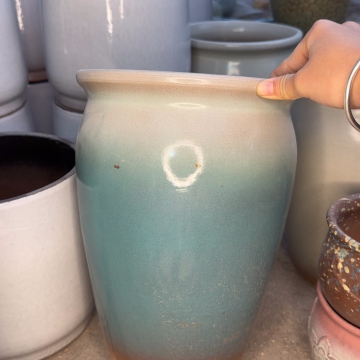 瑕疵花盆处理啦口22高29