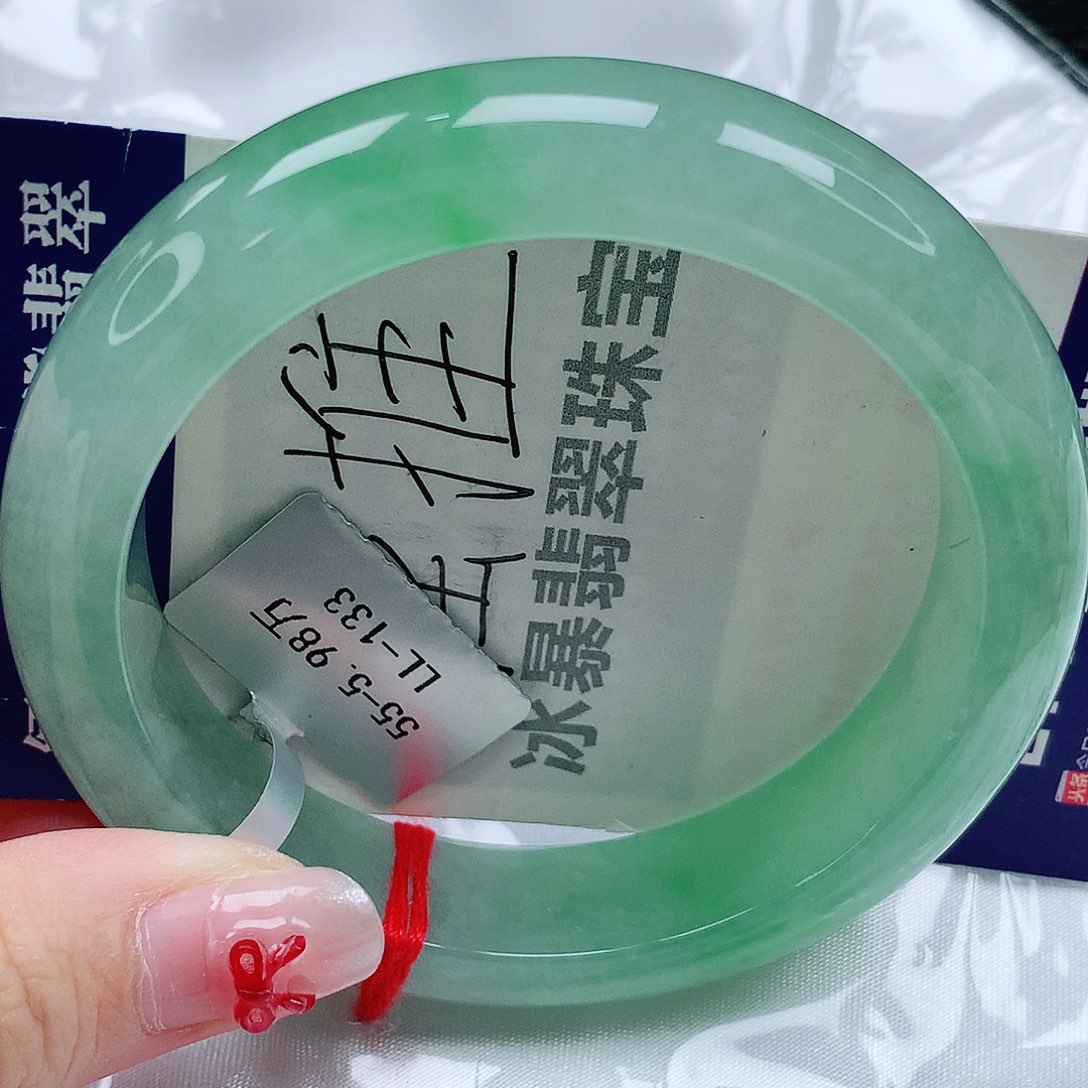 翡翠未镶嵌手镯天然缅甸a货翡翠