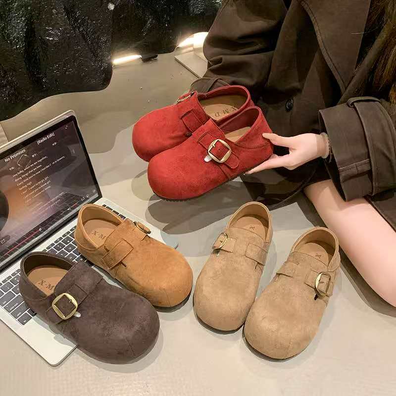 【顺丰包邮】小个子魔术贴一脚蹬防滑内增高舒适休闲平底时尚休闲鞋