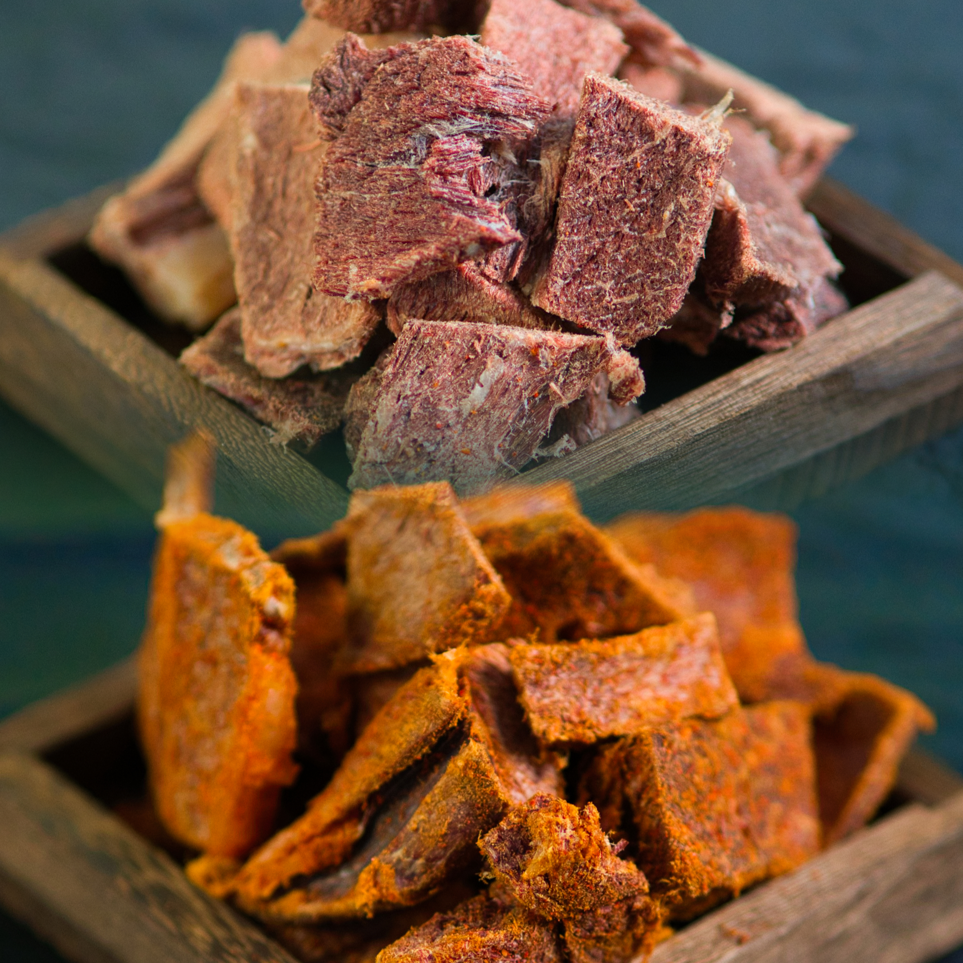 【原味+香辣】夏干布牦牛肉,风干牦牛肉,红肉酥脆,正宗草原牧区原切生牛肉,同城配送小时达