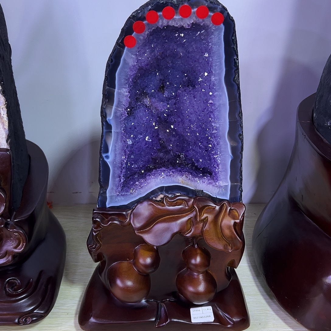 未镶嵌大型摆件（非配饰）紫晶