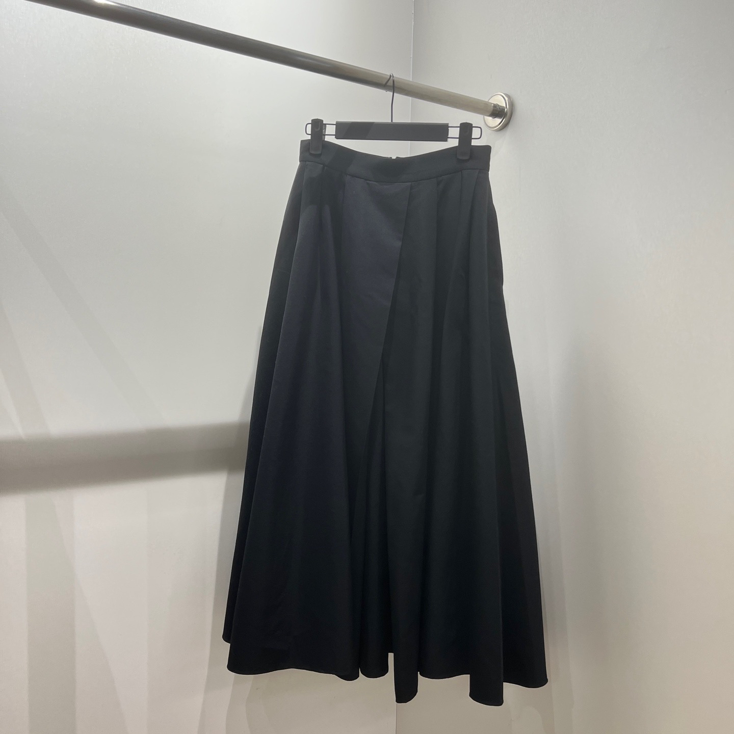 99新 DIOR/迪奥 vem11 纯色休闲长裙 36码 羊毛 