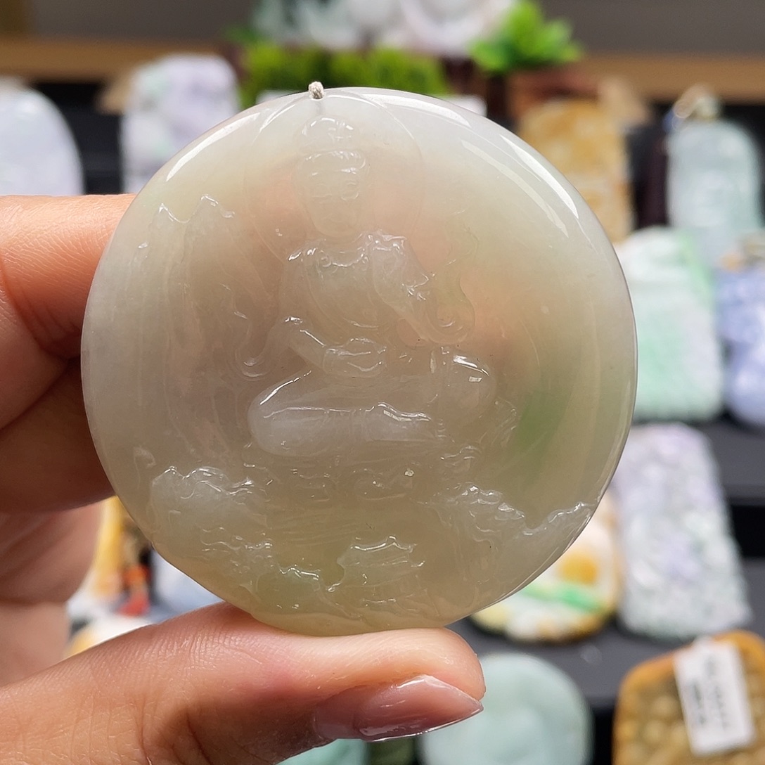 翡翠吊坠(不含链)未镶嵌