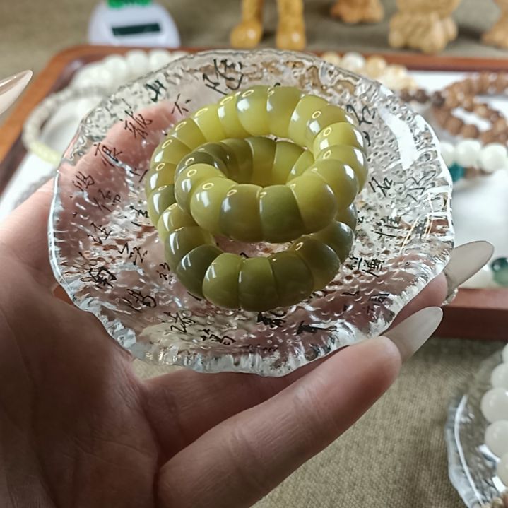 手串白玉菩提大肠款