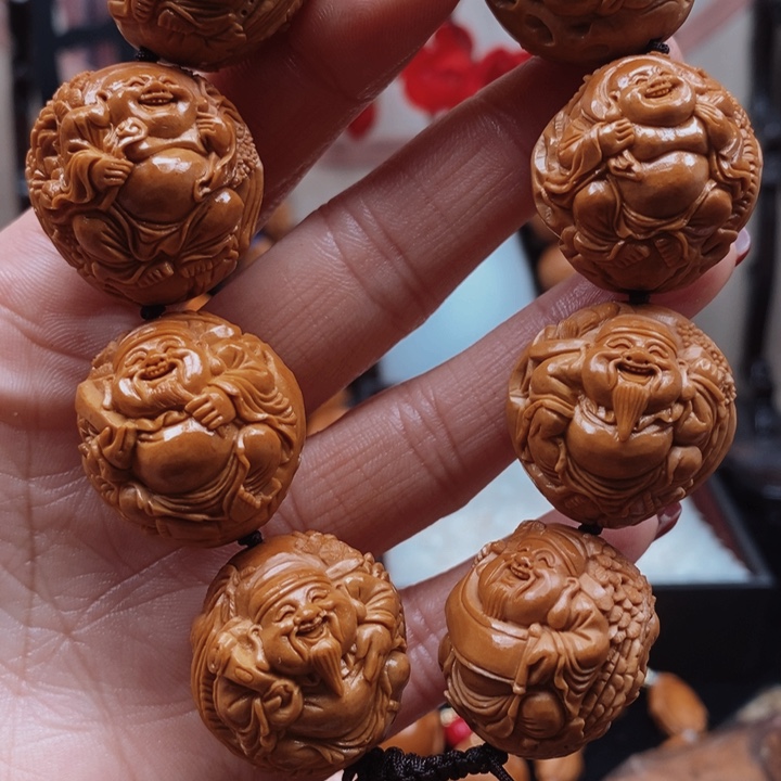 橄榄核手串/手链手工财迷2.5